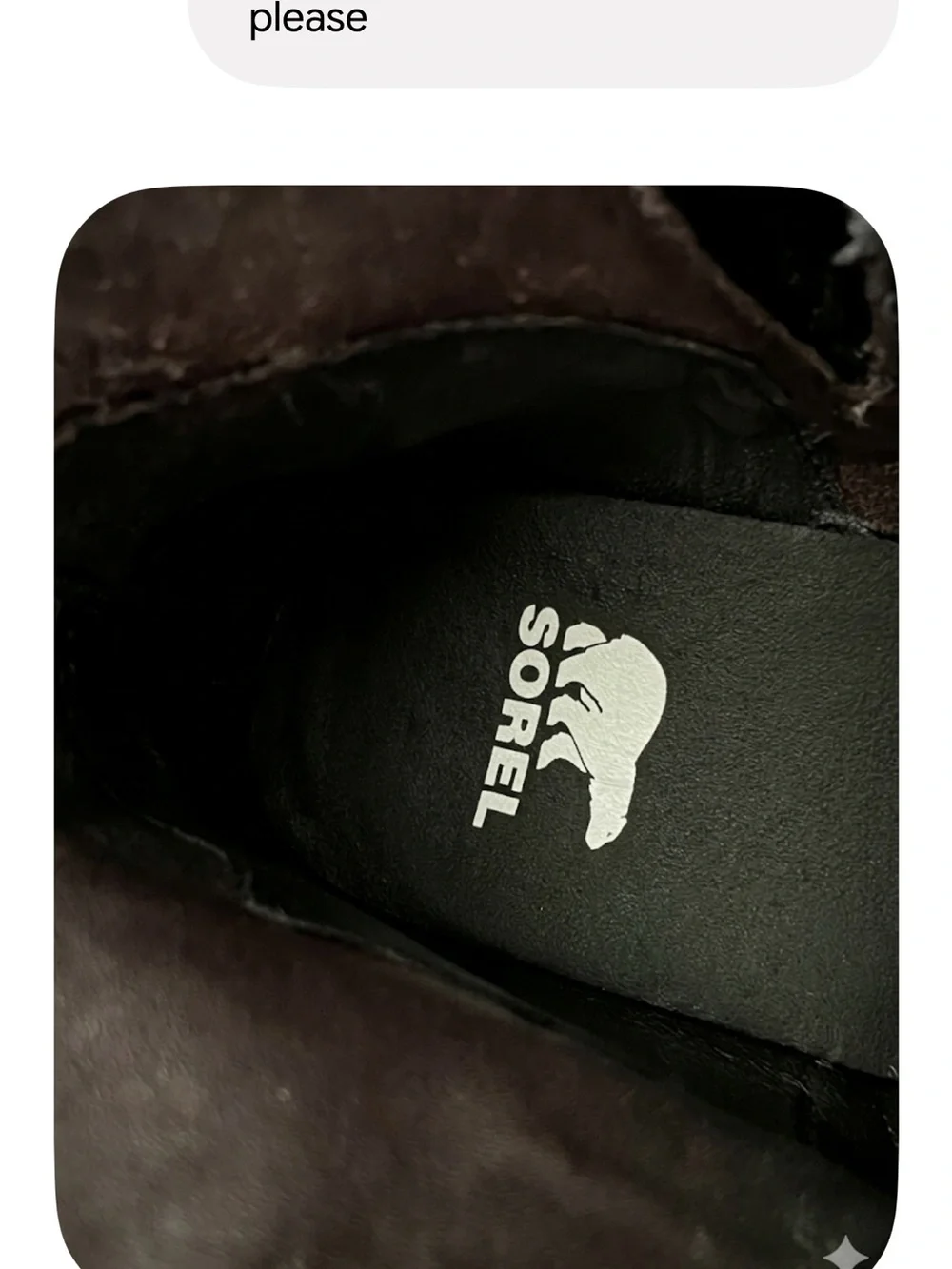 SOREL Harlow Waterproof Leather Bootie Black Size 8